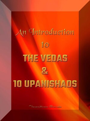 cover image of An Introduction to the Vedas and 10 Upanishads